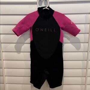 O'Neill Youth Reactor‎ II Back Zip Spring Wetsuit Size 6
